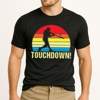 Touchdown!gift Funny Baseball Touchdown Teegift Great For Games Gift Cooling Performance Crew T-Shirt