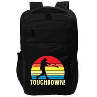 Touchdown!gift Funny Baseball Touchdown Teegift Great For Games Gift Impact Tech Backpack