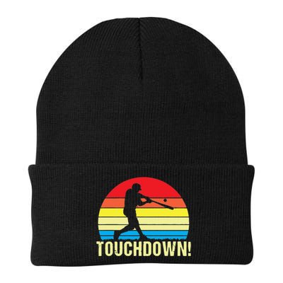 Touchdown!gift Funny Baseball Touchdown Teegift Great For Games Gift Beanie