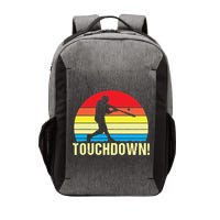 Touchdown!gift Funny Baseball Touchdown Teegift Great For Games Gift Vector Backpack