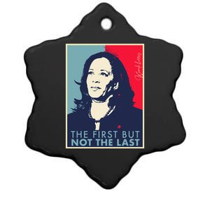 The First But Not The Last Kamala Harris Vp Vice President T Ceramic Star Ornament