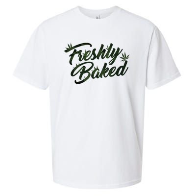 THC Freshly Baked Cannabis Medical Marijuana Sueded Cloud Jersey T-Shirt