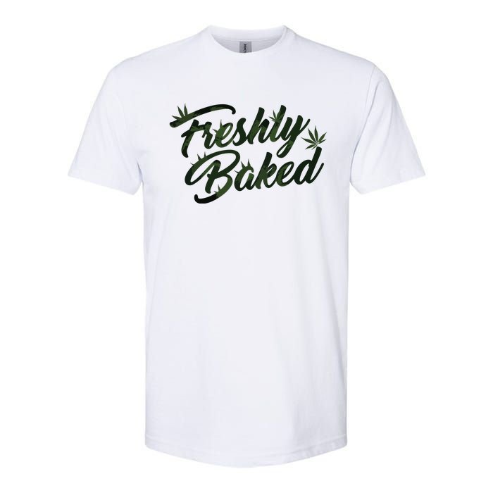 THC Freshly Baked Cannabis Medical Marijuana Softstyle® CVC T-Shirt