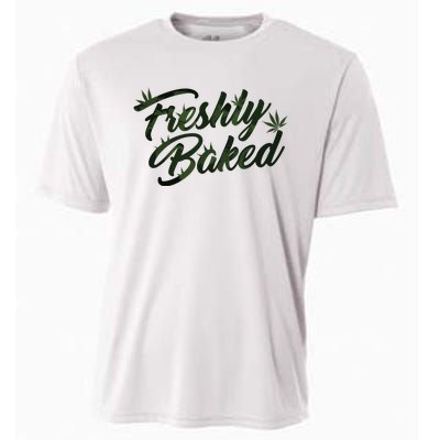 THC Freshly Baked Cannabis Medical Marijuana Cooling Performance Crew T-Shirt