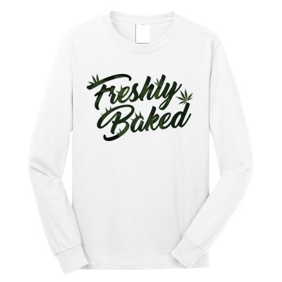 THC Freshly Baked Cannabis Medical Marijuana Long Sleeve Shirt