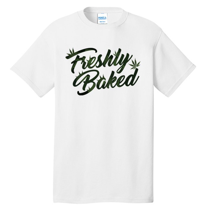 THC Freshly Baked Cannabis Medical Marijuana Tall T-Shirt