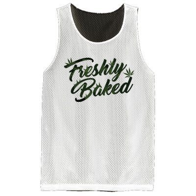 THC Freshly Baked Cannabis Medical Marijuana Mesh Reversible Basketball Jersey Tank