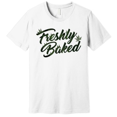 THC Freshly Baked Cannabis Medical Marijuana Premium T-Shirt