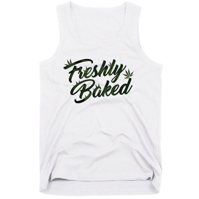 THC Freshly Baked Cannabis Medical Marijuana Tank Top