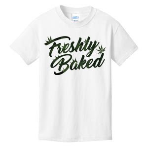 THC Freshly Baked Cannabis Medical Marijuana Kids T-Shirt