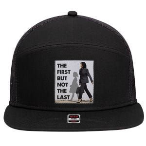 The First But Not The Last Kamala Harris Ruby Bridges Madam 7 Panel Mesh Trucker Snapback Hat