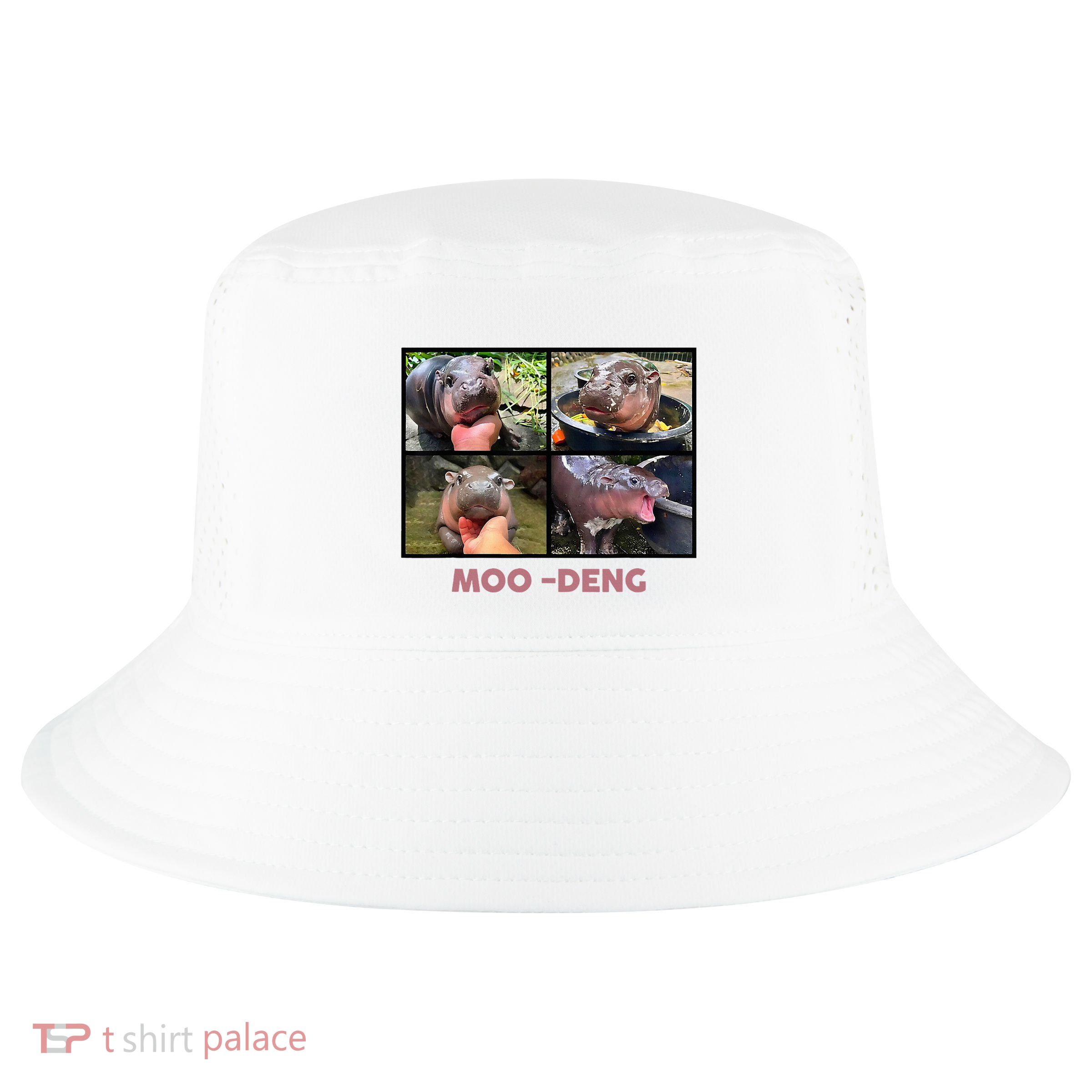 The Famous Baby Pigmy Hippo Moodeng Cool Comfort Performance Bucket Hat