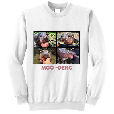 The Famous Baby Pigmy Hippo Moodeng Sweatshirt