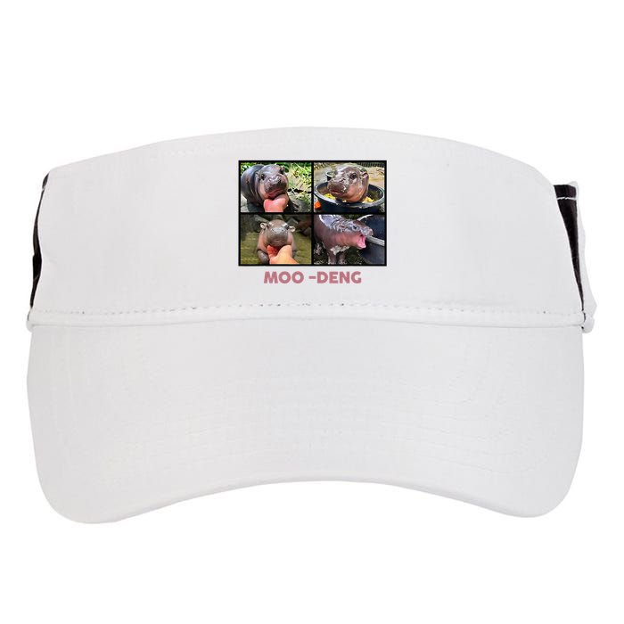 The Famous Baby Pigmy Hippo Moodeng Adult Drive Performance Visor