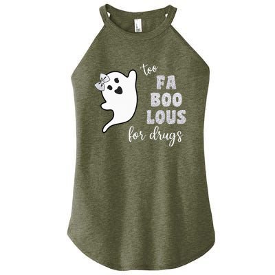 Too Fa Boo Lous For Drug Halloween Red Ribbon Week Awareness Women’s Perfect Tri Rocker Tank