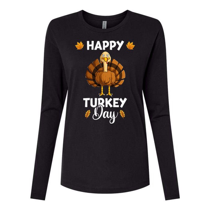 Thanksgiving Feast Celebration Womens Cotton Relaxed Long Sleeve T-Shirt