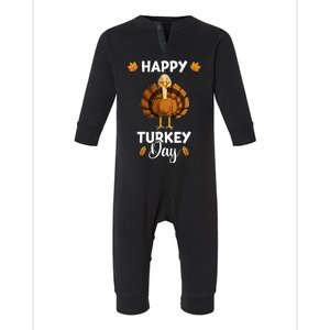 Thanksgiving Feast Celebration Infant Fleece One Piece