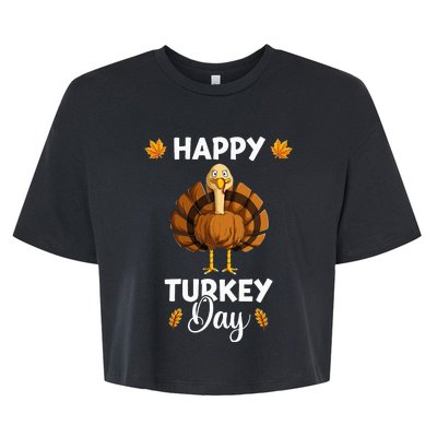 Thanksgiving Feast Celebration Bella+Canvas Jersey Crop Tee