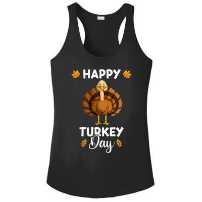 Thanksgiving Feast Celebration Ladies PosiCharge Competitor Racerback Tank