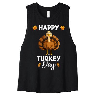 Thanksgiving Feast Celebration Women's Racerback Cropped Tank