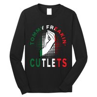 Tommy Freakin Cutlets New Jersey Funny Viral Women Long Sleeve Shirt