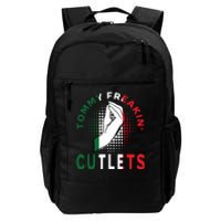 Tommy Freakin Cutlets New Jersey Funny Viral Women Daily Commute Backpack