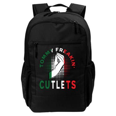 Tommy Freakin Cutlets New Jersey Funny Viral Women Daily Commute Backpack