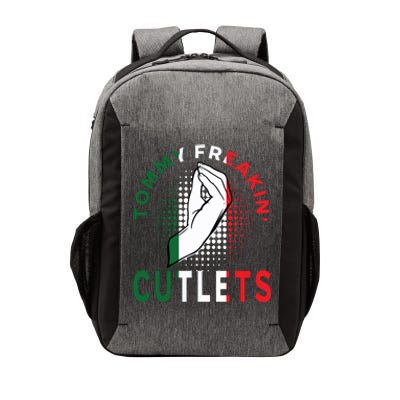 Tommy Freakin Cutlets New Jersey Funny Viral Women Vector Backpack