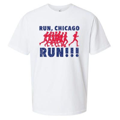 Training For Chicago Marathon Sueded Cloud Jersey T-Shirt