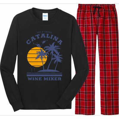 The Fcking Catalina Wine Mixer Long Sleeve Pajama Set