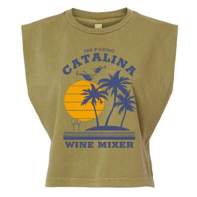 The Fcking Catalina Wine Mixer Garment-Dyed Women's Muscle Tee