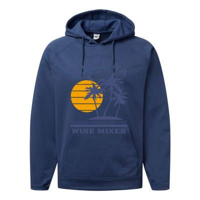 The Fcking Catalina Wine Mixer Performance Fleece Hoodie