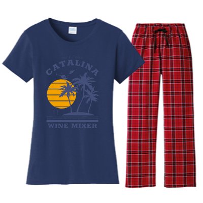 The Fcking Catalina Wine Mixer Women's Flannel Pajama Set