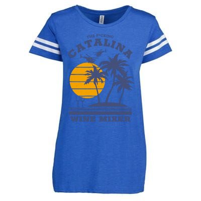 The Fcking Catalina Wine Mixer Enza Ladies Jersey Football T-Shirt