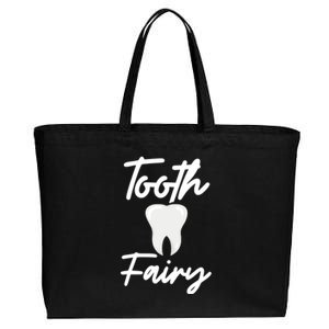 Tooth Fairy Cute Gift Cotton Canvas Jumbo Tote