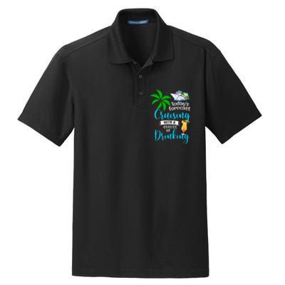 Today's Forecast Cruising With A Chance Of Drinking Cruise Dry Zone Grid Polo