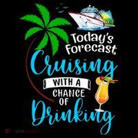 Today's Forecast Cruising With A Chance Of Drinking Flatbill Hat