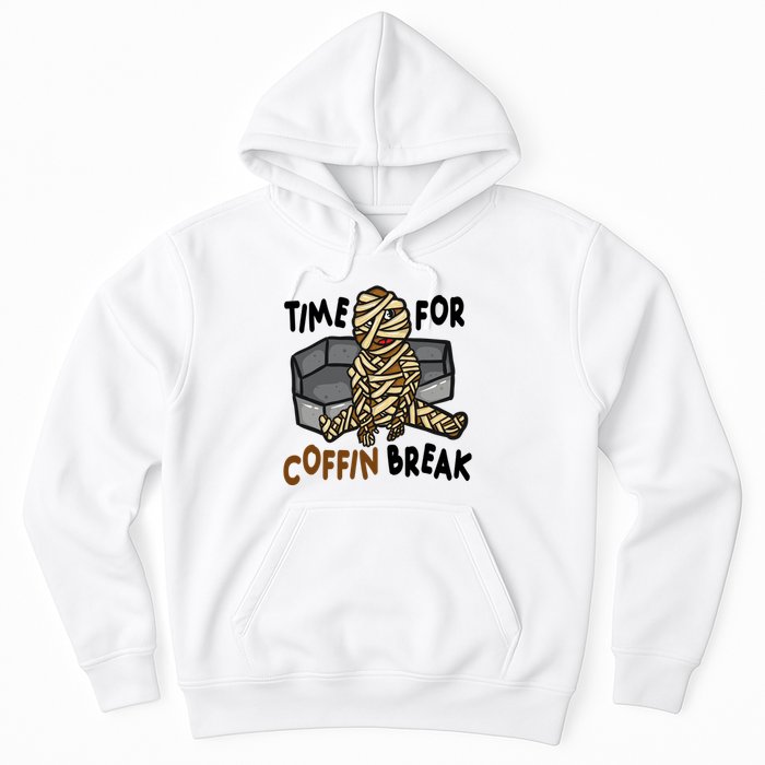 Time For Coffin Break Zombie Funny Hoodie