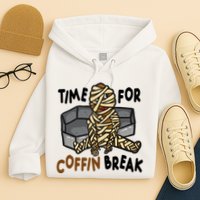 Time For Coffin Break Zombie Funny Hoodie