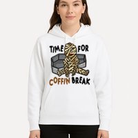 Time For Coffin Break Zombie Funny Hoodie