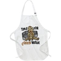 Time For Coffin Break Zombie Funny Apron