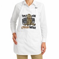 Time For Coffin Break Zombie Funny Apron