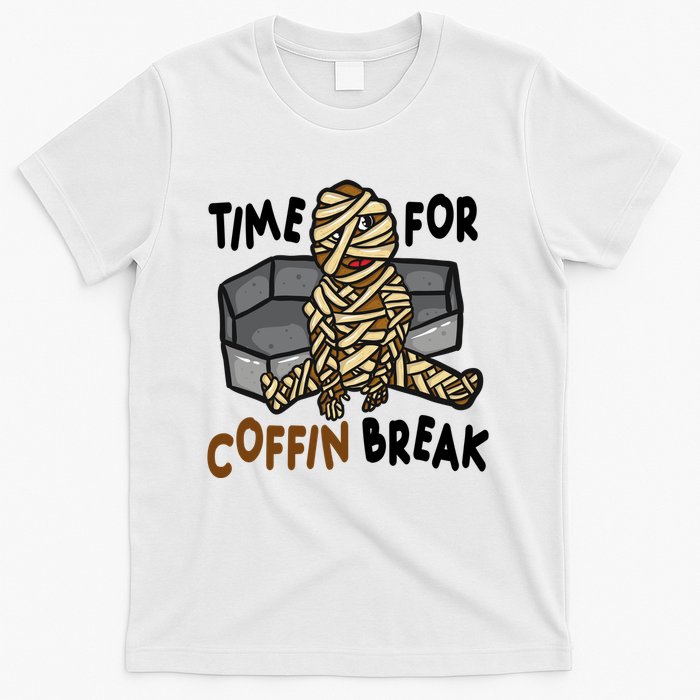 Time For Coffin Break Zombie Funny T-Shirt