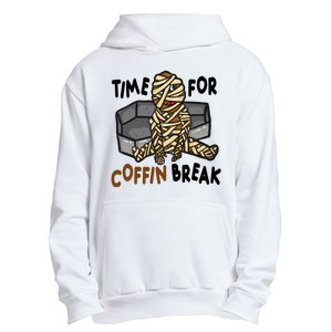 Time For Coffin Break Zombie Funny Urban Pullover Hoodie