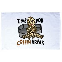 Time For Coffin Break Zombie Funny Microfiber Hand Towel