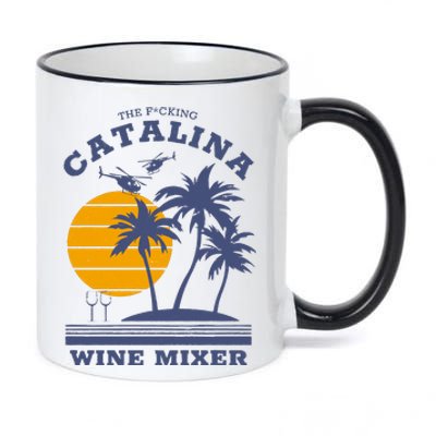 The Fcking Catalina Wine Mixer 11oz Black Color Changing Mug