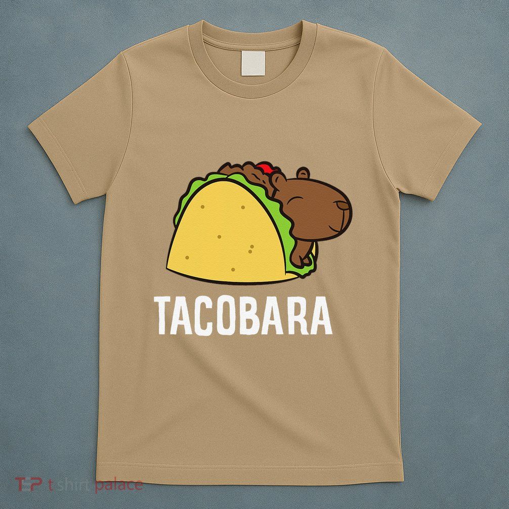 Tacobara Funny Capybara Tacos T-Shirt