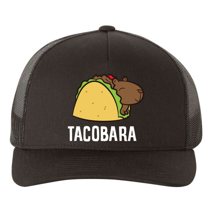 Tacobara Funny Capybara Tacos Yupoong Adult 5-Panel Trucker Hat