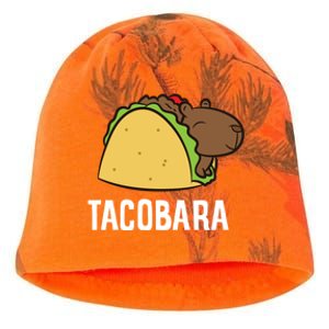 Tacobara Funny Capybara Tacos Kati - Camo Knit Beanie