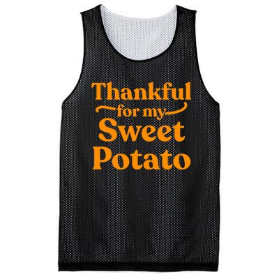 Thanksgiving For Couples Sweet Potato Yam Set Mesh Reversible Basketball Jersey Tank